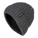 Шапка Brodeks fleece lining, цвет тёмно-серый