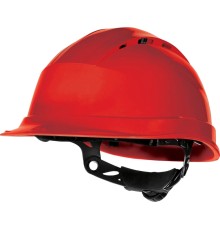 Каска DeltaPlus™ QUARTZ UP IV (с храповиком), красный