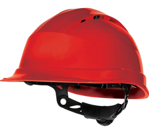 Каска DeltaPlus™ QUARTZ UP IV (с храповиком), красный Каска DeltaPlus™ QUARTZ UP IV (с храповиком), красный