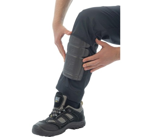 Брюки летние мужские Brodeks KS301, цвет чёрный Брюки летние мужские Brodeks KS301, цвет чёрный