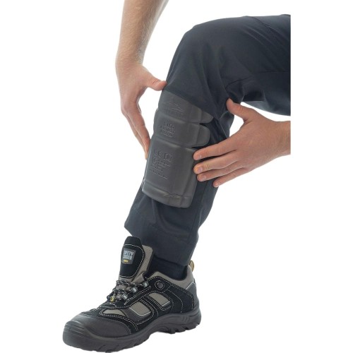 Брюки летние мужские Brodeks KS301, цвет чёрный Брюки летние мужские Brodeks KS301, цвет чёрный