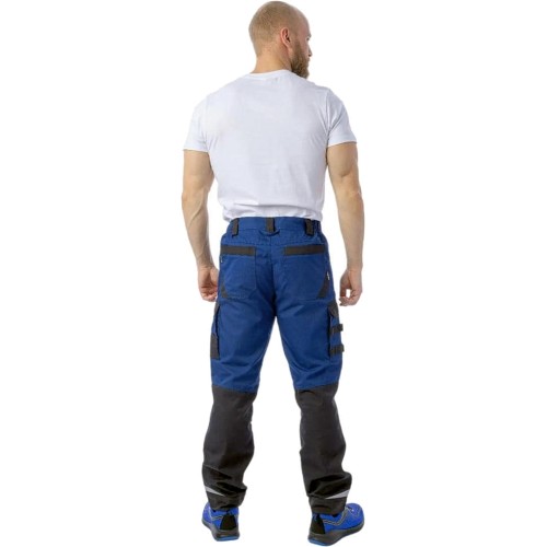 Брюки летние мужские Brodeks KS302, цвет синий, чёрный