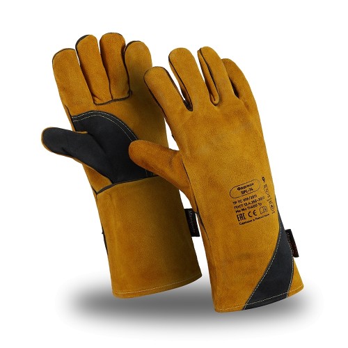 Перчатки Manipula Specialist® Флагман (спилок/джинса+флис), SPL-74/TG-692 Перчатки Manipula Specialist® Флагман (спилок/джинса+флис), SPL-74/TG-692
