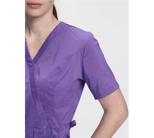 Костюм женский хирургический Модерн-004 (тк.Стрейч,120) MedLine, сиреневый Костюм женский хирургический Модерн-004 (тк.Стрейч,120) MedLine, сиреневый