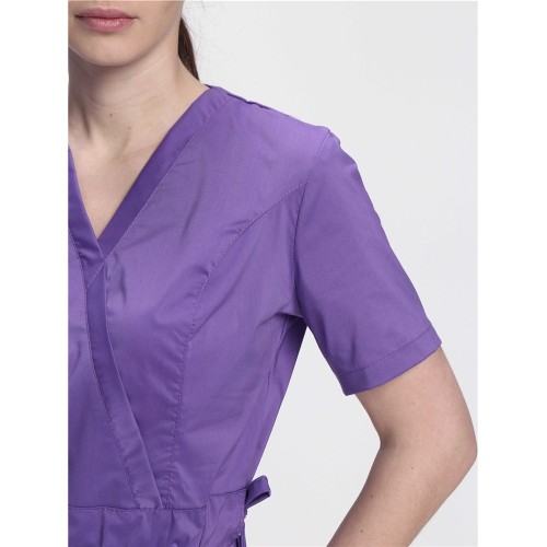 Костюм женский хирургический Модерн-004 (тк.Стрейч,120) MedLine, сиреневый Костюм женский хирургический Модерн-004 (тк.Стрейч,120) MedLine, сиреневый