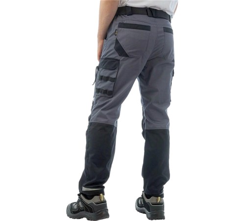 Брюки летние мужские Brodeks KS302-C, 100% хлопок, цвет графит серый, чёрный Брюки летние мужские Brodeks KS302-C, 100% хлопок, цвет графит серый, чёрный
