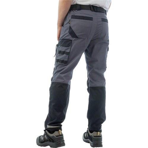 Брюки летние мужские Brodeks KS302-C, 100% хлопок, цвет графит серый, чёрный Брюки летние мужские Brodeks KS302-C, 100% хлопок, цвет графит серый, чёрный