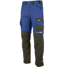 Брюки летние мужские Brodeks KS302, цвет синий, чёрный