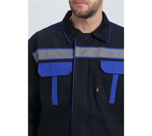 Костюм для ИТР СОП IMP (тк.Саржа,250) п/к, т.синий/васильковый Костюм для ИТР СОП IMP (тк.Саржа,250) п/к, т.синий/васильковый