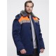 87466427 Куртка зимняя для бригадира NEW (тк.Смесовая,210), т.синий/оранжевый