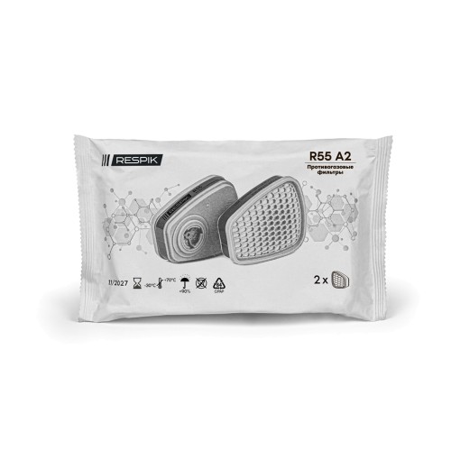 Фильтр противогазовый RESPIK® R51 А1 (2 шт) Фильтр противогазовый RESPIK® R51 А1 (2 шт)