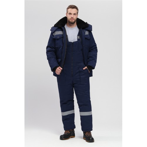 Костюм зимний Мастер NEW (тк.Смесовая,210) п/к, т.синий КОС 940 Костюм зимний Мастер NEW (тк.Смесовая,210) п/к, т.синий КОС 940