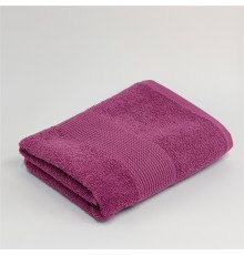 Полотенце махровое Тиффани (70х130), бордо