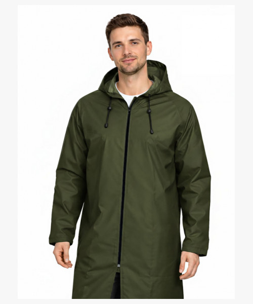 Плащ влагозащитный Стандарт (Таффета/ПВХ,225), хаки