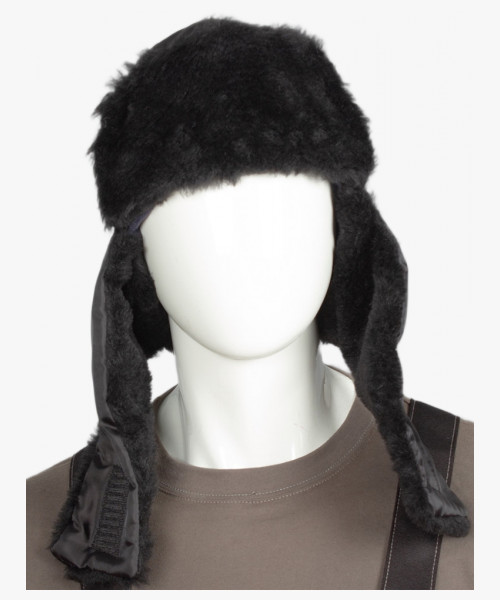 Шапка Евро Ушанка, черный