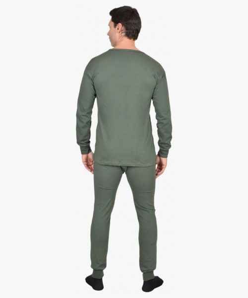 Бельё нательное трикотажное (лето), оливковые тона, 100% х/б,  Россия, ГОСТ