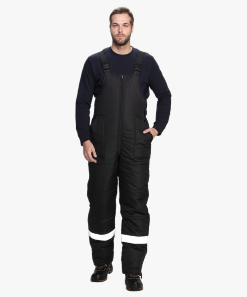 Костюм зимний Беркут (тк.Таслан) п/к, черный/красный