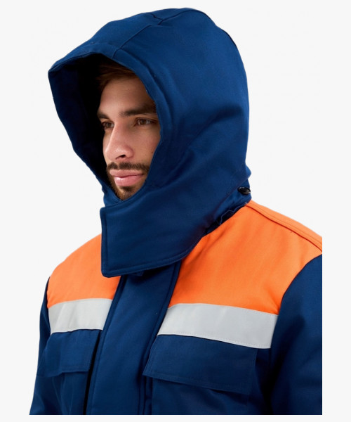 Костюм зимний Энергия-Г (91,4 кал.), т.синий/оранжевый