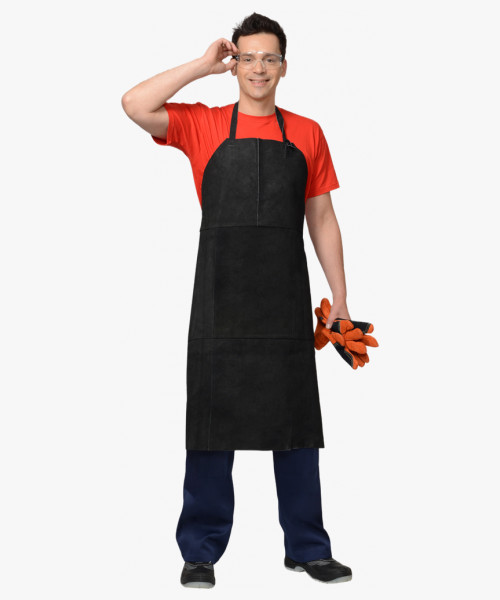 Фартук спилковый