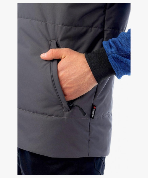 Жилет утеплённый Brodeks KW112, цвет серый