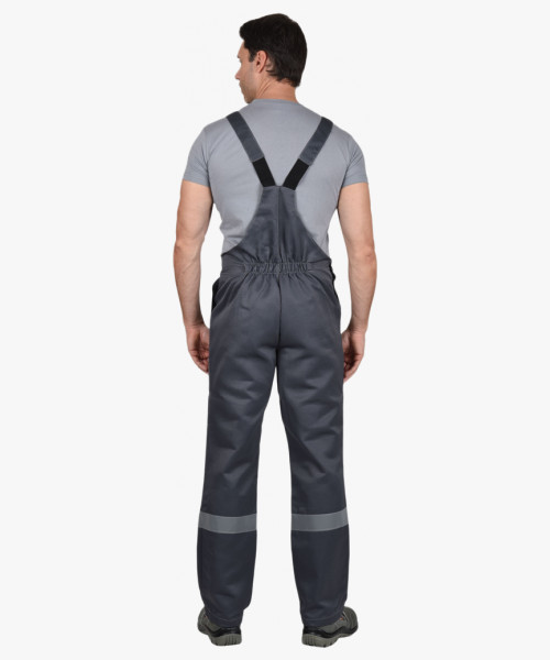 Костюм СИРИУС-ЛЕГИОНЕР куртка, п/к т.серый с красным СОП 50 мм