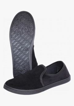 Тапочки закрытые (вельвет, ПВХ)