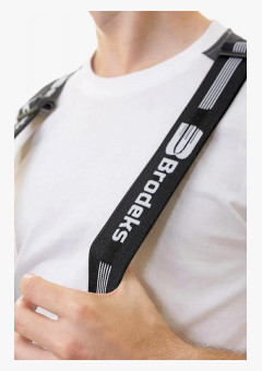 Подтяжки Brodeks КМ108, цвет чёрный 