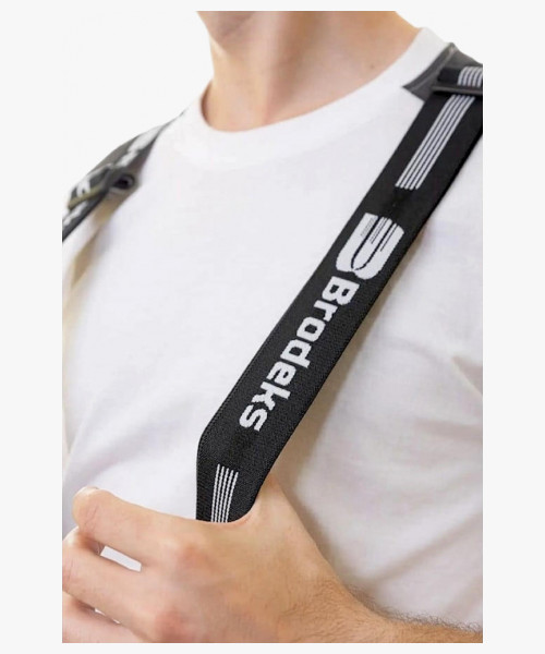 Подтяжки Brodeks КМ108, цвет чёрный