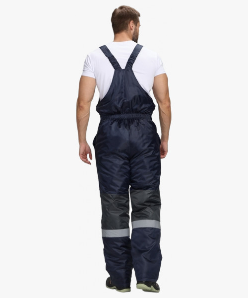 Костюм зимний Мегрес-2 СОП (тк.OxLine,90) п/к, т.серый/т.синий