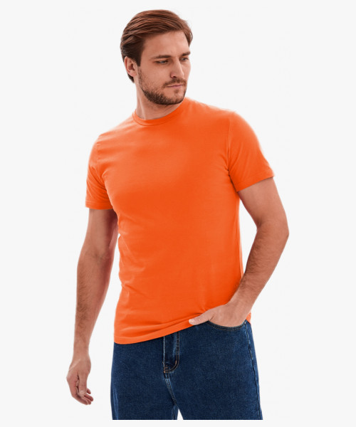 Футболка ProfLineBase (тк.Трикотаж,160), оранжевый/2