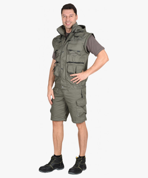 Костюм СИРИУС-ТИГР куртка, брюки (тк. Rodos 245) Оливковый