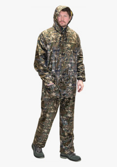 Костюм влагозащитный SIRIUS Стандарт (210 гр/м2) КМФ цифра (ЧЗ)