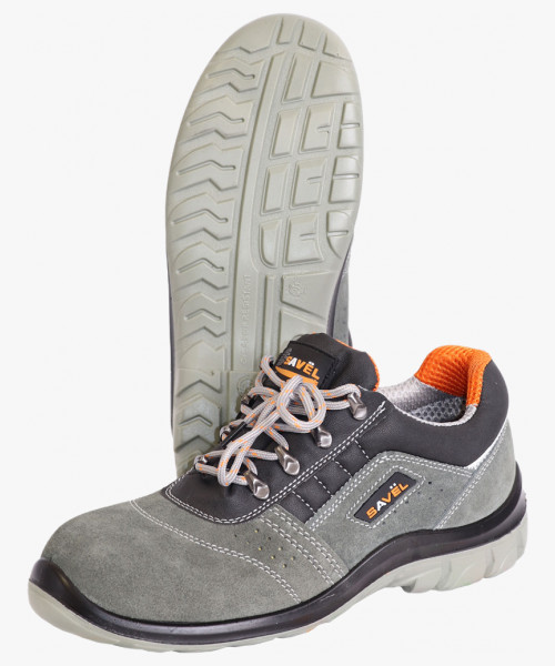 Полуботинки УНИВЕРСАЛ, замша (серые), ПКП, ПУ-ПУ