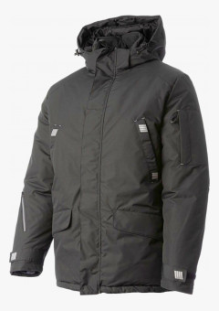 Куртка-парка зимняя мужская Brodeks KW204, цвет чёрный