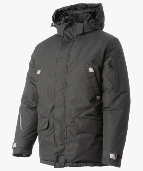 Куртка-парка зимняя мужская Brodeks KW204, цвет чёрный