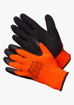 FREEZE GRIP Перчатки из акриловой пряжи с начесом, покрыты текстурированным латексом