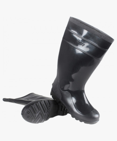 Сапоги мужские ПВХ двухкомпонентные Step, черный (арт.С-40)