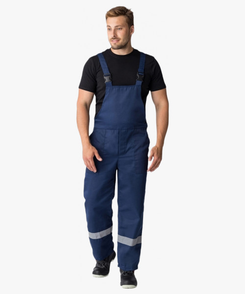 Костюм Труженик-2 СОП (тк.Смесовая,210) п/к, т.синий/серый