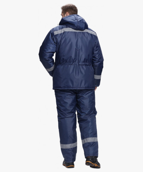 Костюм зимний Мастер Д (тк.Оксфорд) п/к, т.синий