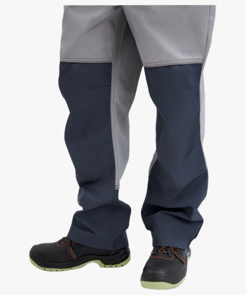 Брюки Лидер IMP (тк.Смесовая,240), т.серый/св.серый