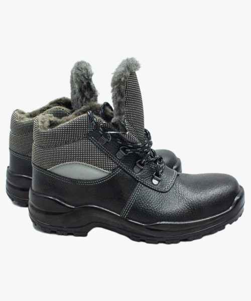 Ботинки (иск.мех) Лидер ПУ/Нитрил (арт.Б24113)