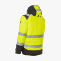 Куртка-парка сигнальная зимняя Brodeks KW217, цвет жёлтый, чёрный