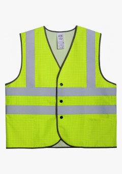 Жилет сигнальный огнестойкий Прометей СОП-4 (тк.Полиэфир,250) тип-3, лимонный