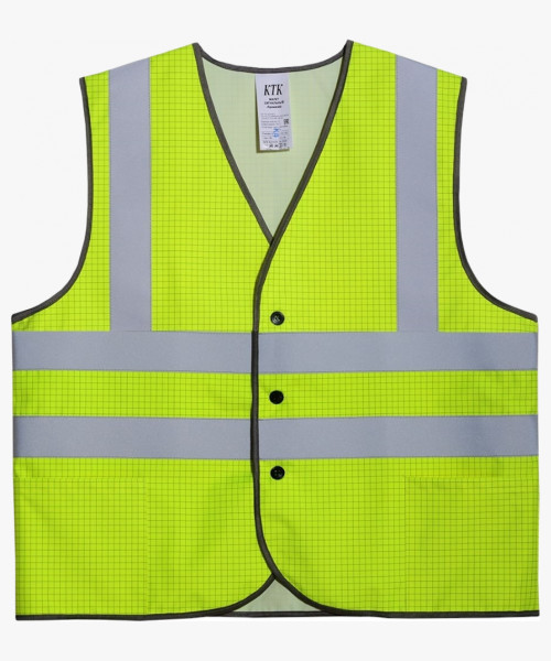 Жилет сигнальный огнестойкий Прометей СОП-4 (тк.Полиэфир,250) тип-3, лимонный