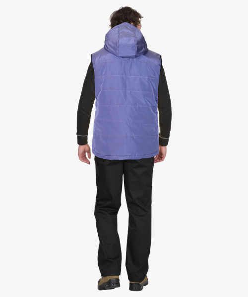 Жилет СИРИУС-ЗОДИАК индиго (на подкладке флис)