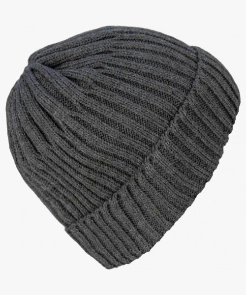 Шапка Brodeks fleece lining, цвет тёмно-серый