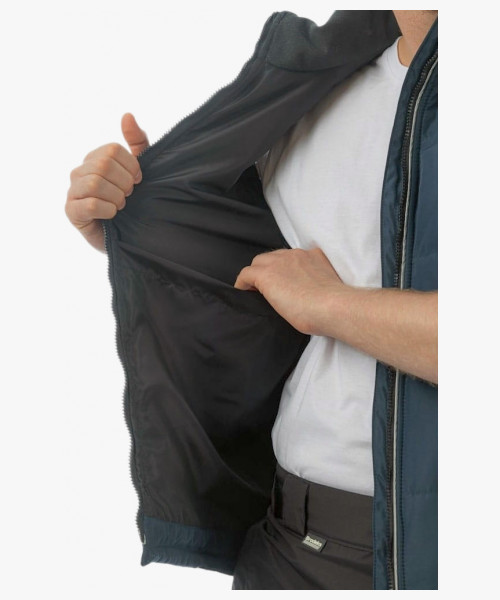 Жилет утеплённый Brodeks KW101, цвет синий, чёрный