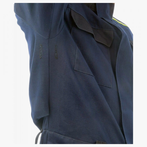 Комбинезон сварщика 1 класса Brodeks FS58-01, цвет тёмно-синий, чёрный