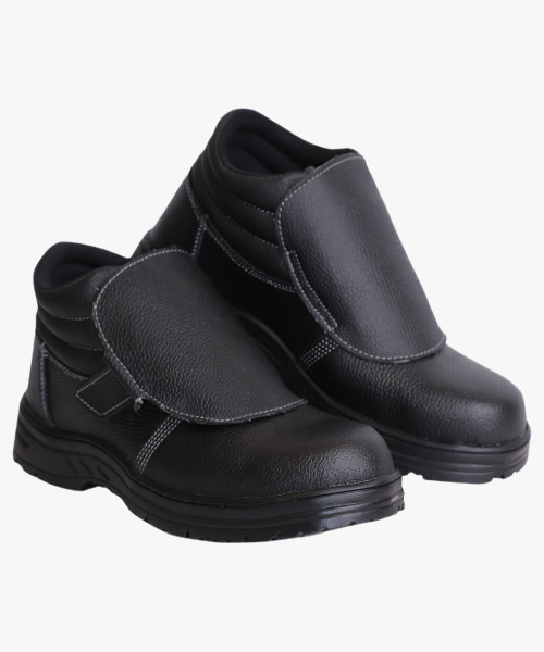 Ботинки сварщика СИРИУС-ТИТАН, кожа, ПКП, Нитрил