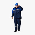 Костюм зимний Сибер СОП (Балтекс, 210) п/к, темно-синий/васильковый